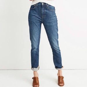 Madewell High Rise Blue Jeans